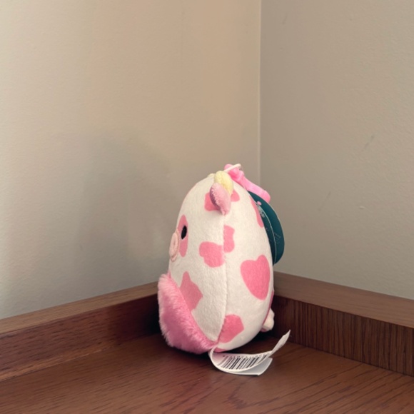 NWT Squishmallows 8" + Clip Evangelica the Cow (Fuzzy Belly) US Exclusive LOT - Picture 12 of 15